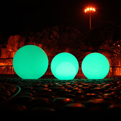 LED استخر شنا چراغ های درخشان توپ ضد آب شناور 16 رنگ تغییر