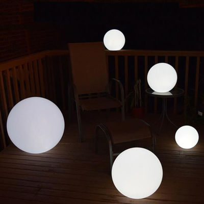 LED استخر شنا چراغ های درخشان توپ ضد آب شناور 16 رنگ تغییر