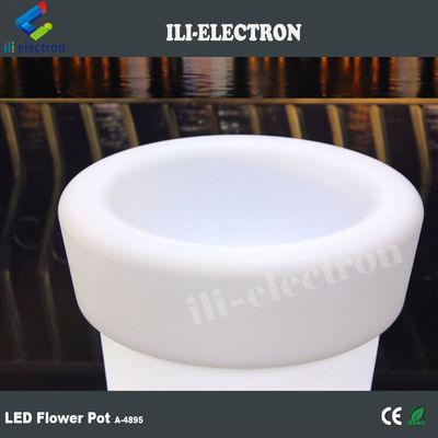 گلدان گلدان بلند LED روشن / گلدان گلدان پلاستیکی