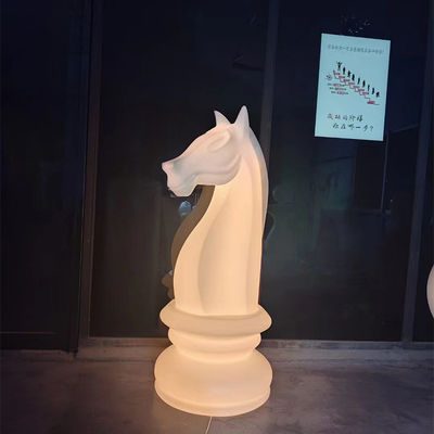 اسب دریایی تغییر شکل رنگ باغ نور قابل شارژ مجدد پلاستیکی چراغ LED