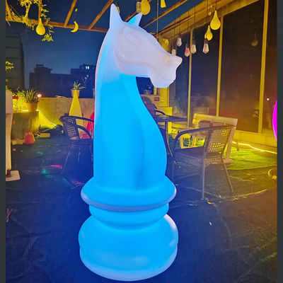 اسب دریایی تغییر شکل رنگ باغ نور قابل شارژ مجدد پلاستیکی چراغ LED