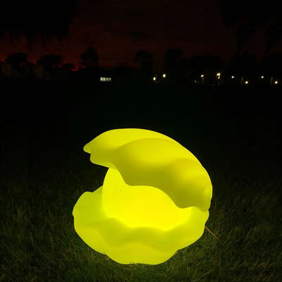 16 رنگ تغییر نور شب بی سیم RGB LED نور صدف دریایی