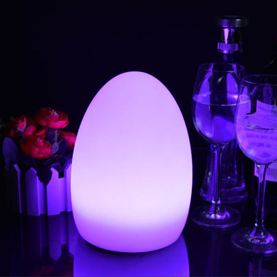 چراغ های LED بدون سیم شکل تخم مرغ، چراغ هویج برای کلوب های شبانه در فضای باز