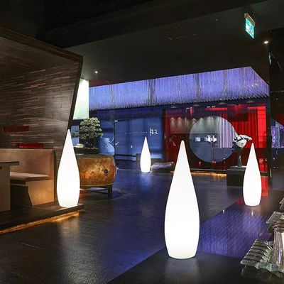 چراغ های پلاستیکی روشن کننده چراغ کف Led برای دکوراسیون مهمانی باغ در فضای باز