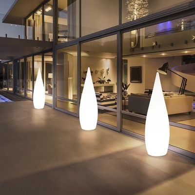چراغ های پلاستیکی روشن کننده چراغ کف Led برای دکوراسیون مهمانی باغ در فضای باز