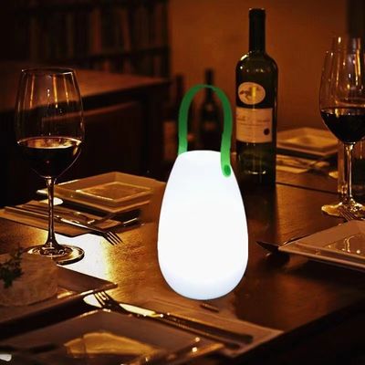 2700K CCT پلاستيک لامپ قابل حمل LED قابل شارژ مجدد برای رستوران