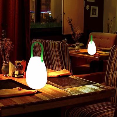 2700K CCT پلاستيک لامپ قابل حمل LED قابل شارژ مجدد برای رستوران