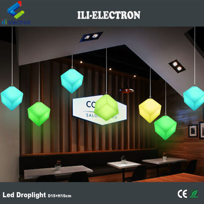 کنترل از راه دور در فضای باز LED چراغ مکعب لامپ آویزان برای رویدادها و جشن ها