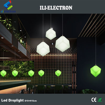کنترل از راه دور در فضای باز LED چراغ مکعب لامپ آویزان برای رویدادها و جشن ها