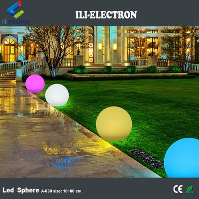 رنگ تغییر پلاستیکی روشنایی LED کره