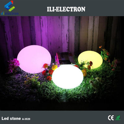 16 رنگ تغییر دهنده پلاستیکی LED Glow Rock