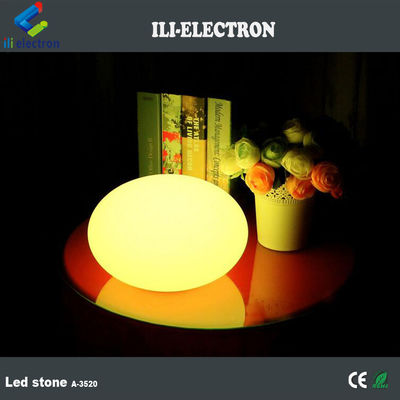 16 رنگ تغییر دهنده پلاستیکی LED Glow Rock