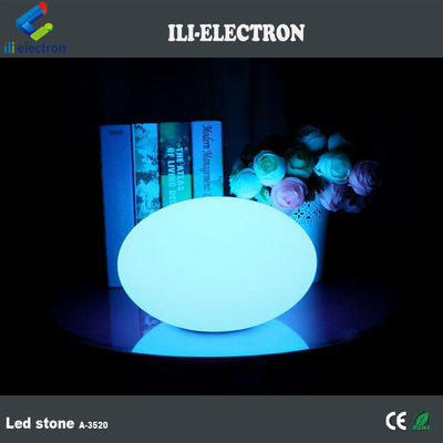 16 رنگ تغییر دهنده پلاستیکی LED Glow Rock