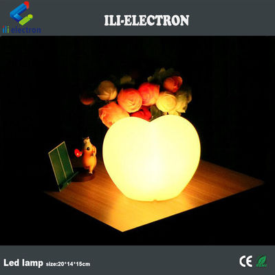 چراغ پلاستیکی LED شکل هلو کنترل از راه دور با باتری لیتیوم قابل شارژ