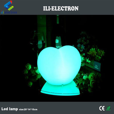 چراغ پلاستیکی LED شکل هلو کنترل از راه دور با باتری لیتیوم قابل شارژ