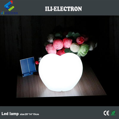 چراغ پلاستیکی LED شکل هلو کنترل از راه دور با باتری لیتیوم قابل شارژ
