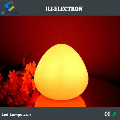 چراغ LED شب رنگارنگ شکل تخم مرغ با کنترل از راه دور