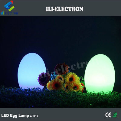 USB شارژ پلاستیکی شکل تخم مرغ چراغ های LED بی سیم با باتری لیتیوم قابل شارژ