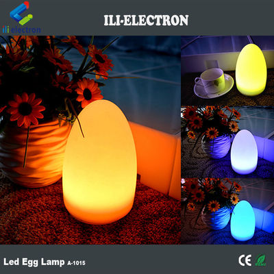 USB شارژ پلاستیکی شکل تخم مرغ چراغ های LED بی سیم با باتری لیتیوم قابل شارژ