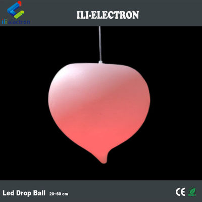 10 ~ 60 سانتی متر 16 رنگ تغییر گلوله قطره LED