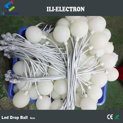 10 ~ 60 سانتی متر 16 رنگ تغییر گلوله قطره LED