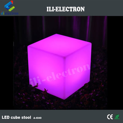 مکعب روشنایی LED پلاستیکی با کنترل از راه دور