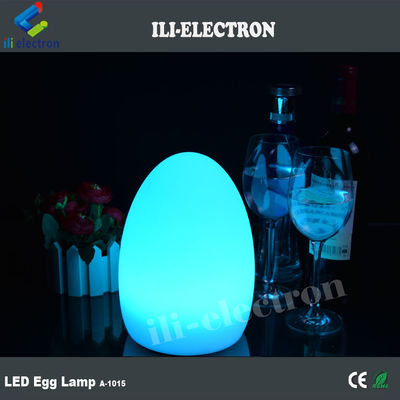 3500K چراغ های LED شکل تخم مرغ قابل شارژ مواد پلاستیکی
