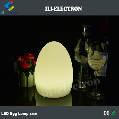 3500K چراغ های LED شکل تخم مرغ قابل شارژ مواد پلاستیکی
