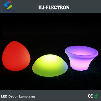 چراغ های ال ای دی شکل تخم مرغ پلاستیکی 4400mah با سبک قطره آب