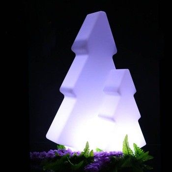 رنگ های بیرونی قابل تغییر درخشش LED درختان کریسمس