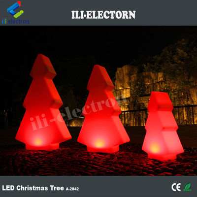 رنگ های بیرونی قابل تغییر درخشش LED درختان کریسمس