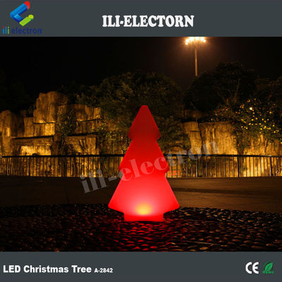 رنگ های بیرونی قابل تغییر درخشش LED درختان کریسمس