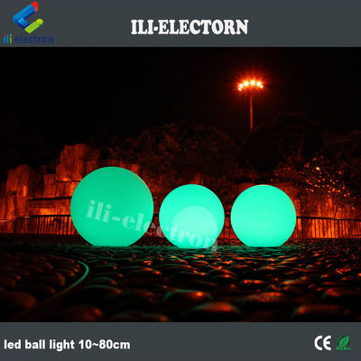 100٪ PE پلاستیک کنترل از راه دور باتری شارژ مجدد LED توپ های نور