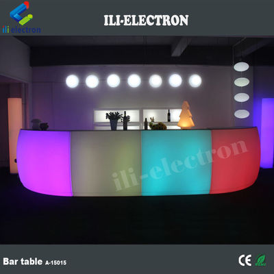 دایره ای رنگارنگ روشن LED Bar Counter روشن CE گواهینامه