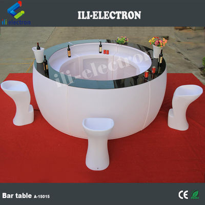 میز بار LED رستوران مدرن پلاستیکی تجاری CE ROHS UL