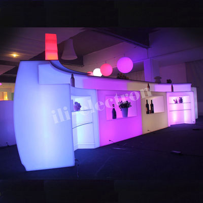 IP54 ضد آب LED Mobile Bar Counter با نور