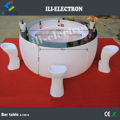 LED سفارشی دایره ای بار شمارنده روشن IP65 مقاوم در برابر آب