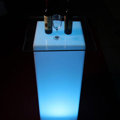 میز های مبلمان مدرن RGB LED با باتری لیتیوم قابل شارژ