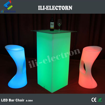 میز های مبلمان مدرن RGB LED با باتری لیتیوم قابل شارژ