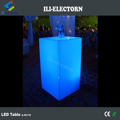 میز های مبلمان مدرن RGB LED با باتری لیتیوم قابل شارژ