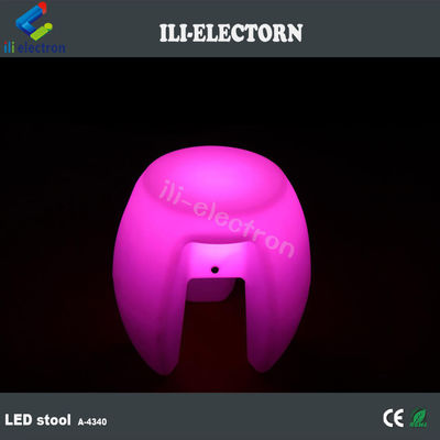 مبلمان رنگارنگ LED درخشان ، بار انباشته نشیمن روشن قابل شارژ