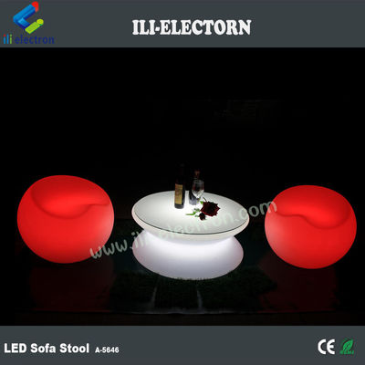 متی رنگ RGB LED نور میز کوکتل ، ضد آب روشن کردن مبلمان بار