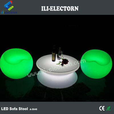 متی رنگ RGB LED نور میز کوکتل ، ضد آب روشن کردن مبلمان بار