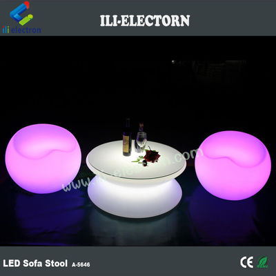متی رنگ RGB LED نور میز کوکتل ، ضد آب روشن کردن مبلمان بار