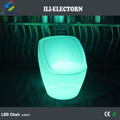 صندلی مبلمان LED قابل شارژ ضد آب برای شبگاه