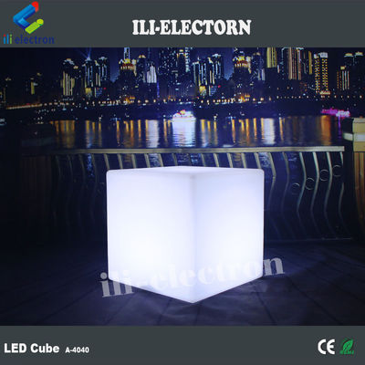 PE پلاستیک تغییر رنگ روشن جامد LED شعله مکعب