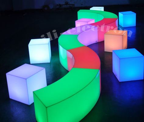 مبلمان LED میز LED صندلی های LED
