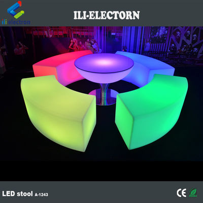 مبلمان LED میز LED صندلی های LED