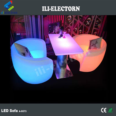 مبل LED گلوله ای پلاستیکی، مبل LED روشن
