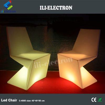صندلی های روشنایی رنگی پلاستیکی سفارشی